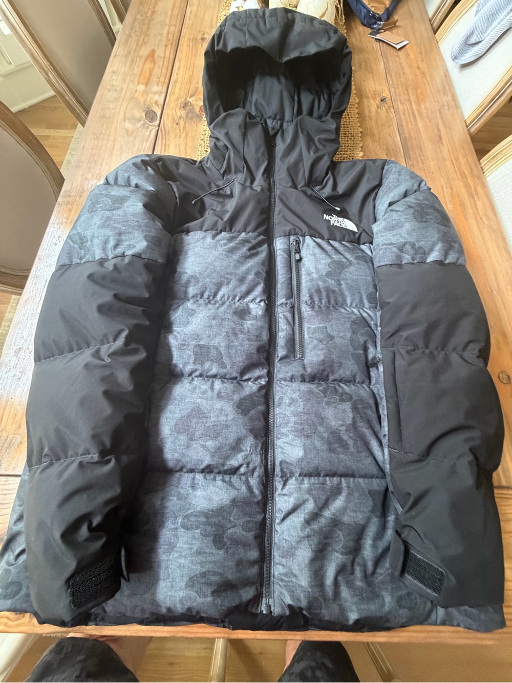 NORTH FACE 550 PRO DOWN JACKET COREFIRE FUTURE LIGHT ARM VENTS MENS XL